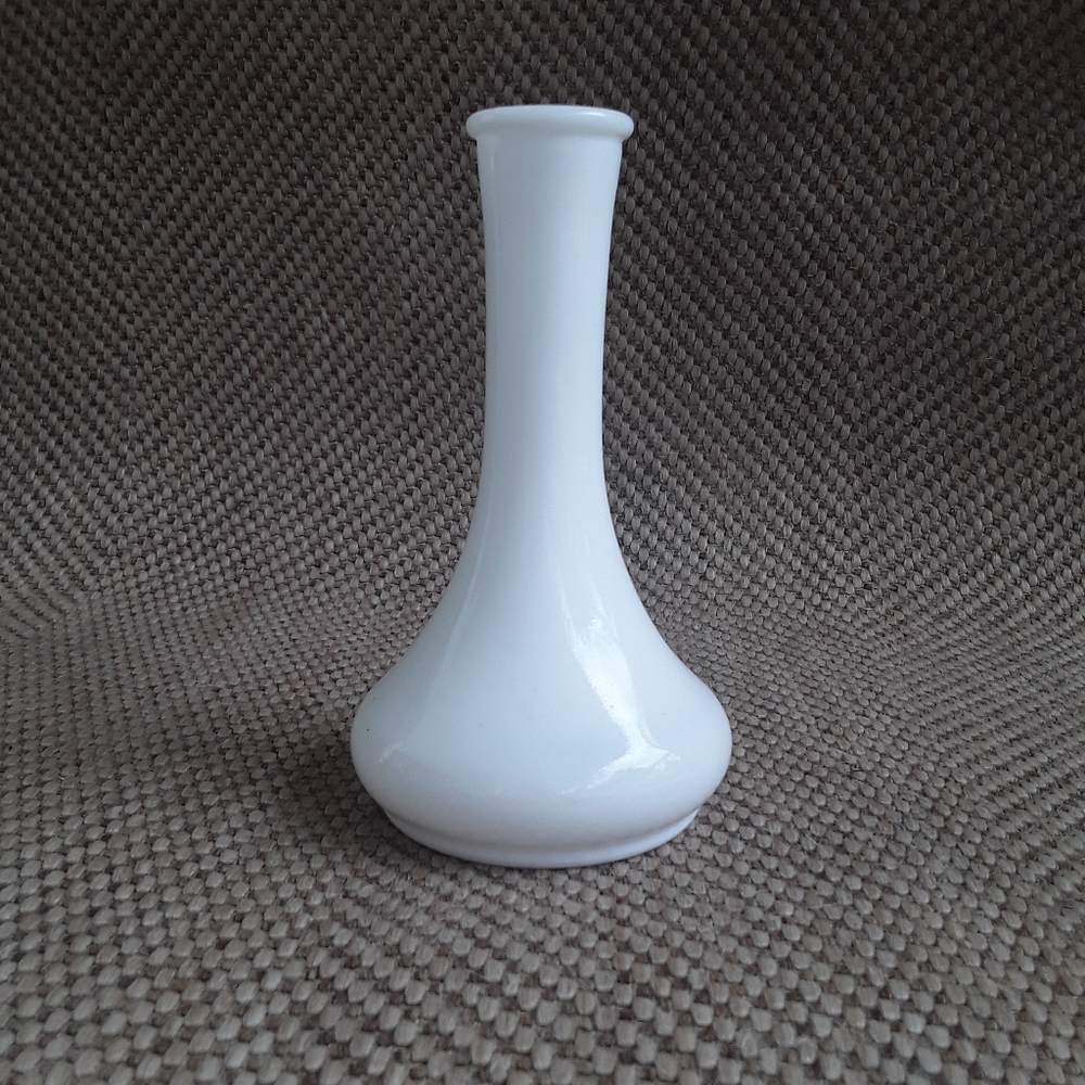 Vintage Milk Glass Bud Vase